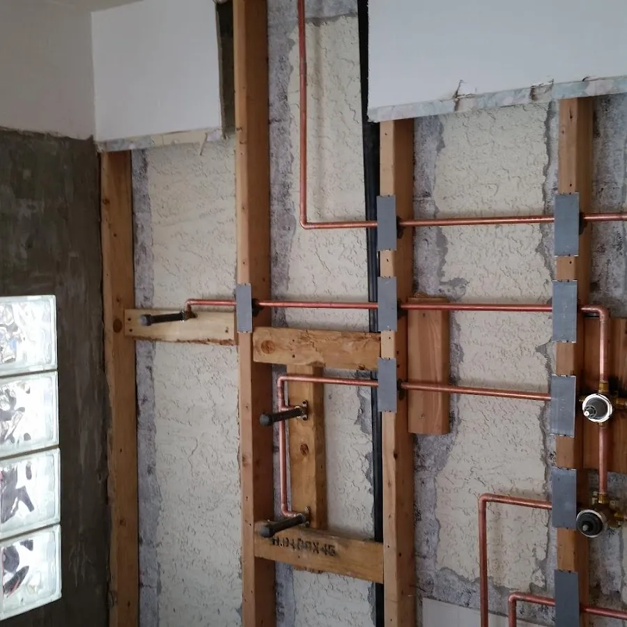 Copper pipe installation for Burst Pipe Repair in Harrison